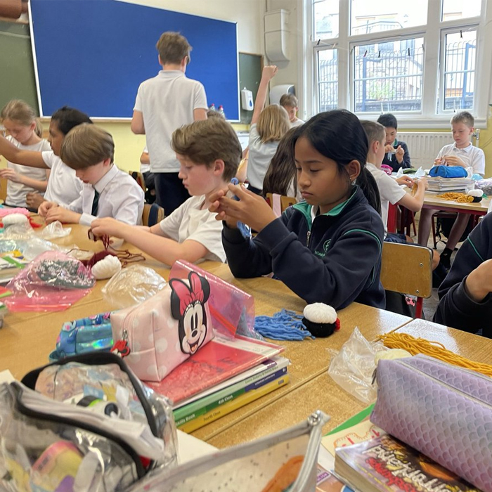 Senior Primary students learning together